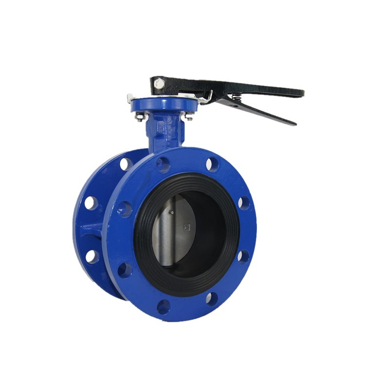 Lever Manual Flange Butterfly Valve