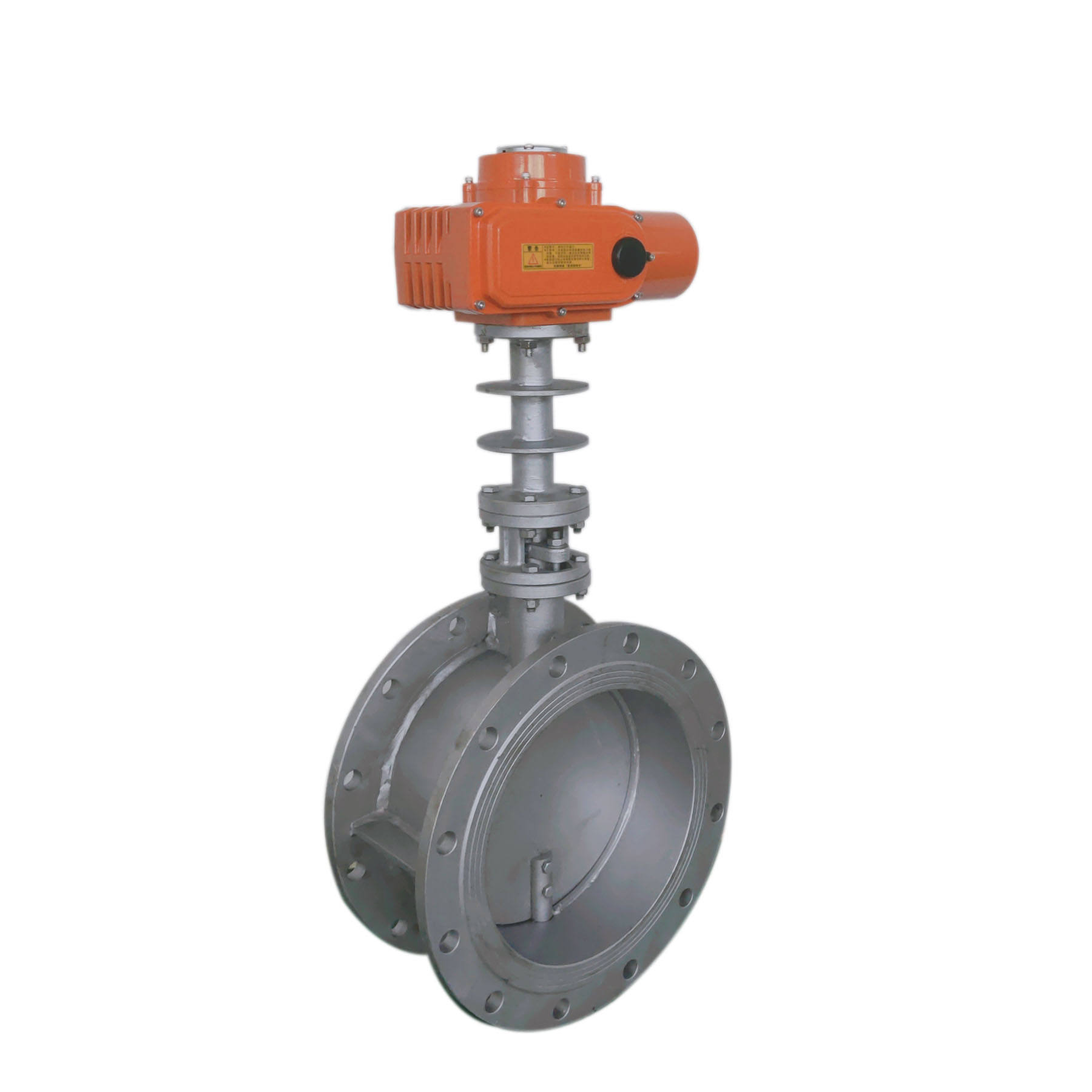 Electric Ventilation Butterfly Valve With Heat Dissipation Bracket