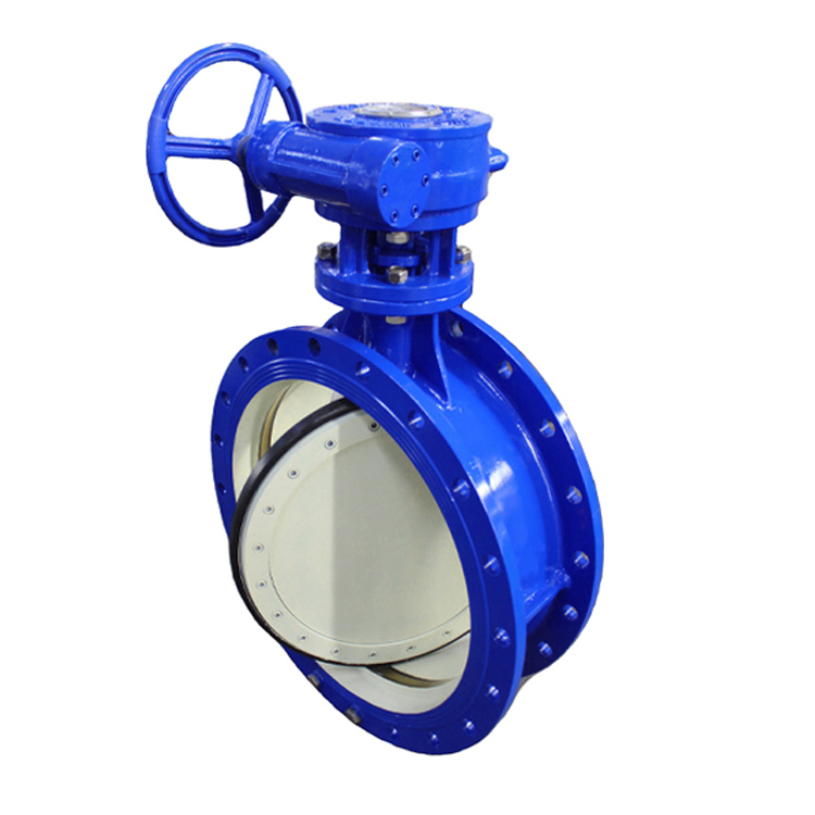 Flange Soft Seal Double Eccentric Butterfly Valve