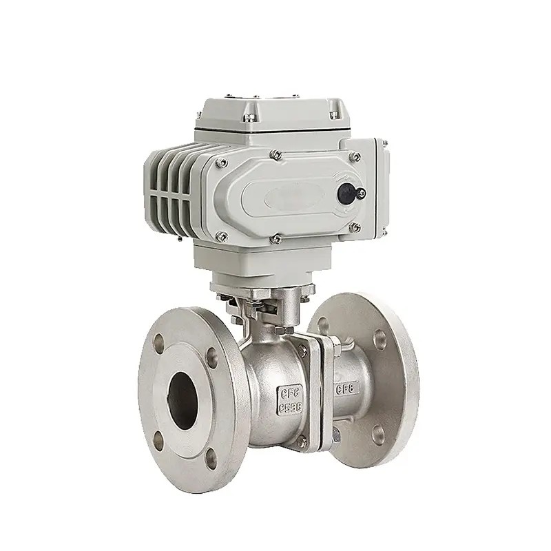 Stainless Steel Electric Flanged Ball Valve