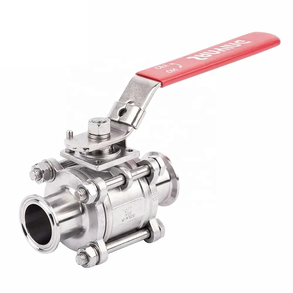 3-Piece Threaded Ball Valve