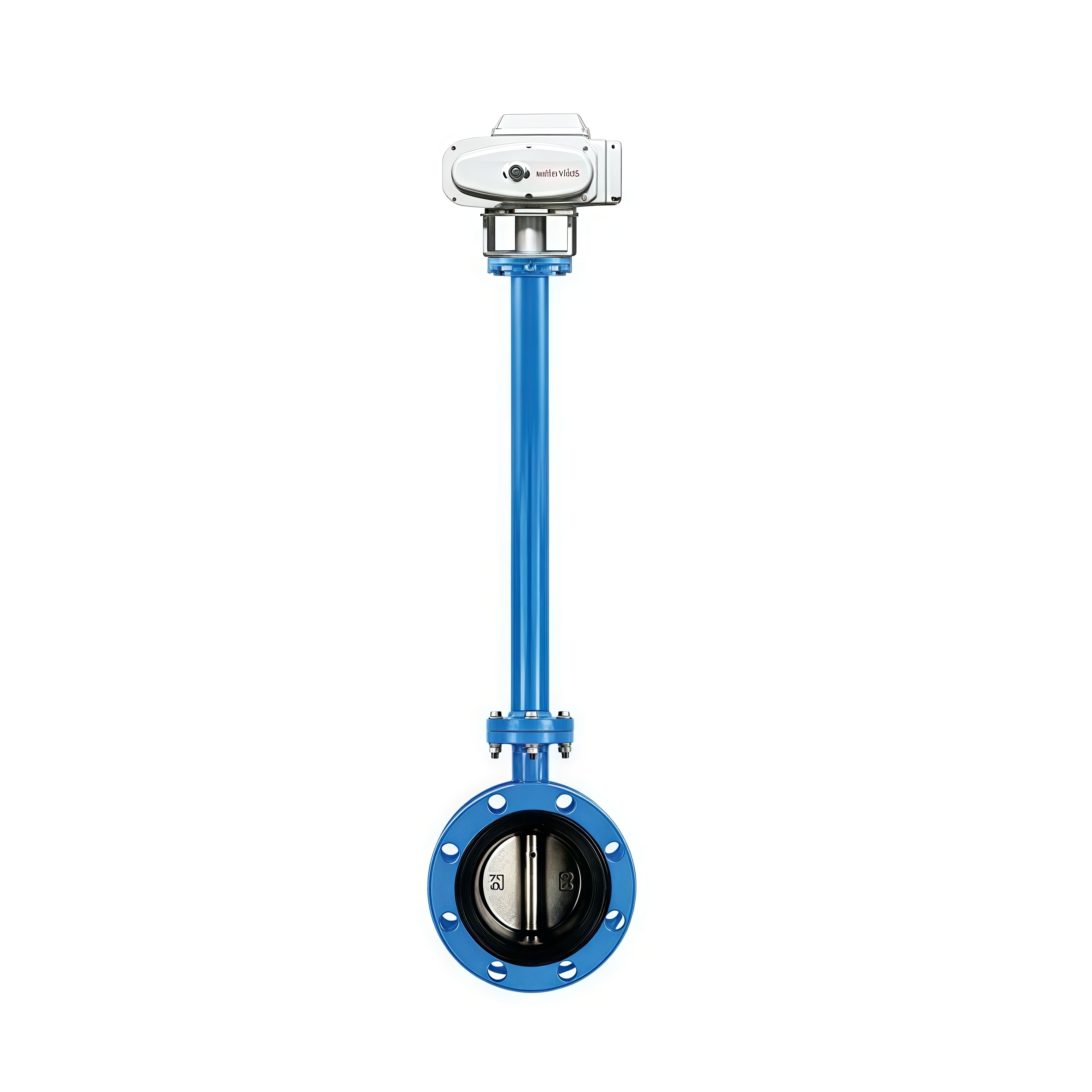 Electric Extended Stem Flanged Butterfly Valve
